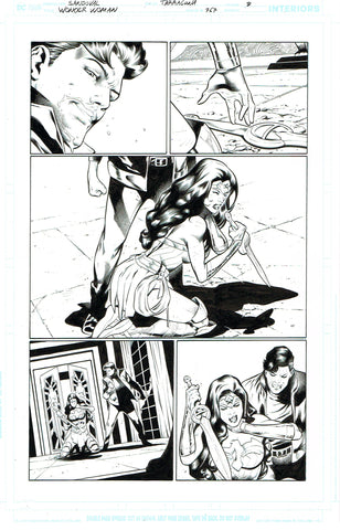 Rafa Sandoval Original Art Wonder Woman #767 Page 8