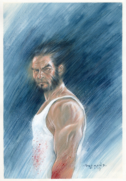 Ricardo Drumond Original Art Logan Illustration