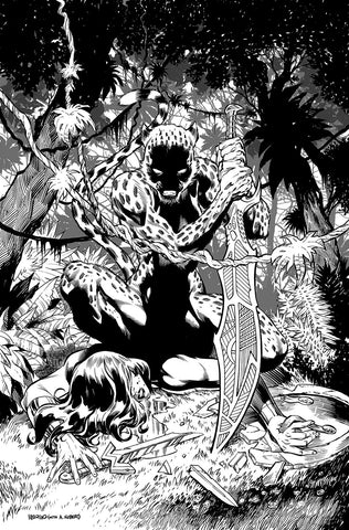 Jesus Merino Original Art Wonder Woman #77 Villains Month Cover