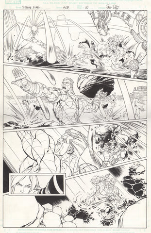 Paco Diaz Original Art X-Treme X-Men #5 P10