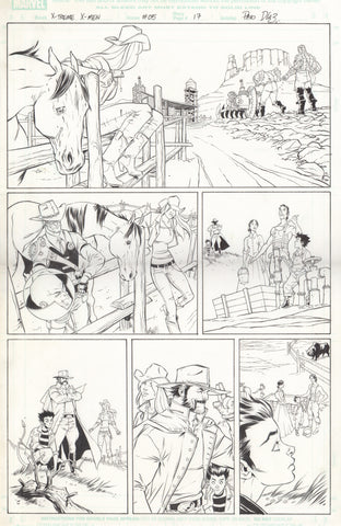 Paco Diaz Original Art X-Treme X-Men #5 P17