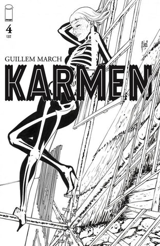 KARMEN #4 1:25 Incentive Cover by Guillem March