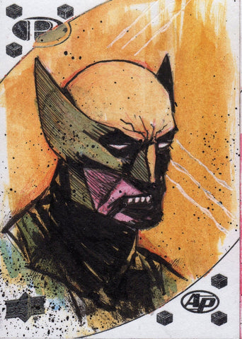 Chris Shehan Original Art APs Wolverine 2017 Marvel Premier Sketch Card